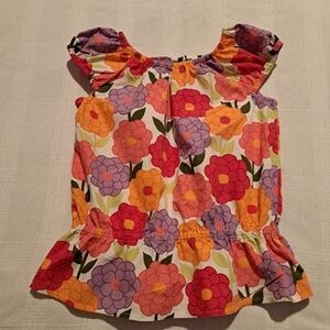 Gymboree girls size 7 Pretty Posies top
